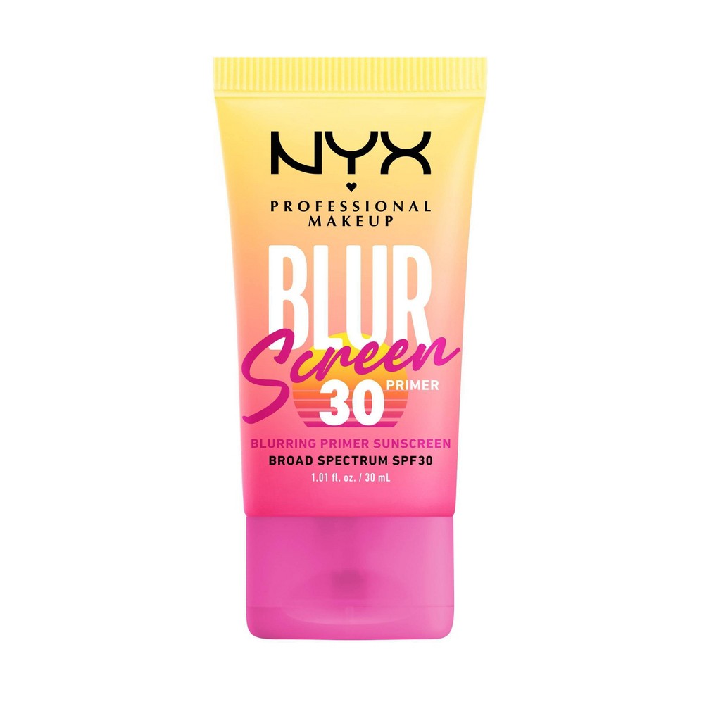 Photos - Other Cosmetics NYX Professional Makeup Blur Screen Primer - SPF 30 - 1.01 fl oz 