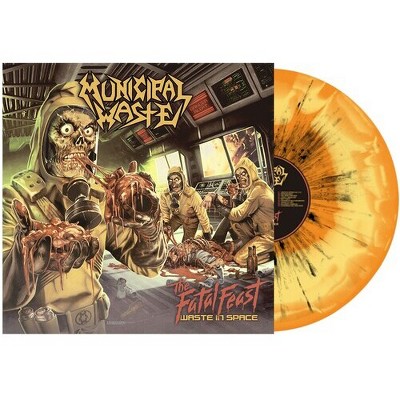 Municipal Waste - The Fatal Feast - Orange & Yellow Splatter (Vinyl)