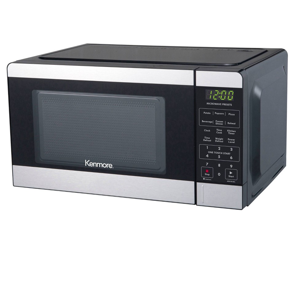 Photos - Microwave Kenmore 0.7 cu ft  - Stainless Steel: Countertop  Oven with Child Lock, 700W, 6 Programs 