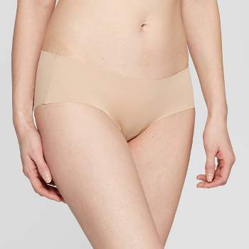 Women's Laser Cut Hipster Underwear - Auden™ Pearl Tan XL