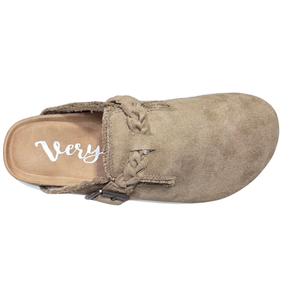 Женские сабо Very G Womens Cali Mule Slip On Shoe, Taupe (8) — фото 6