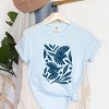Simply Sage Market Birds and Leaves Garment Dyed Tee - 3 of 4