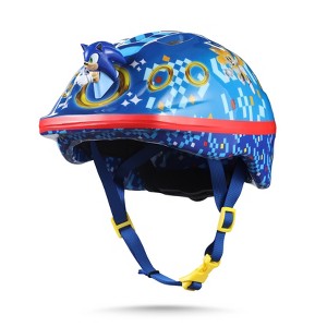 Sonic the Hedgehog Helmet Adjustable Fit for Kids Ideal Safety CPSC & ASTM Certified Ages 3+ - 1 of 4