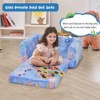 Inhand Kids Sofa, 2-in-1 Soft Toddler Couch Fold Out, Toddler Chair Comfy with Cute Designs, Convertible Sofa to Lounger for Girls and Boys - 3 of 4