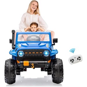 24V 2 Seater Kids Ride On Toys, Battery Powered Electric Ride On Car - 1 of 4