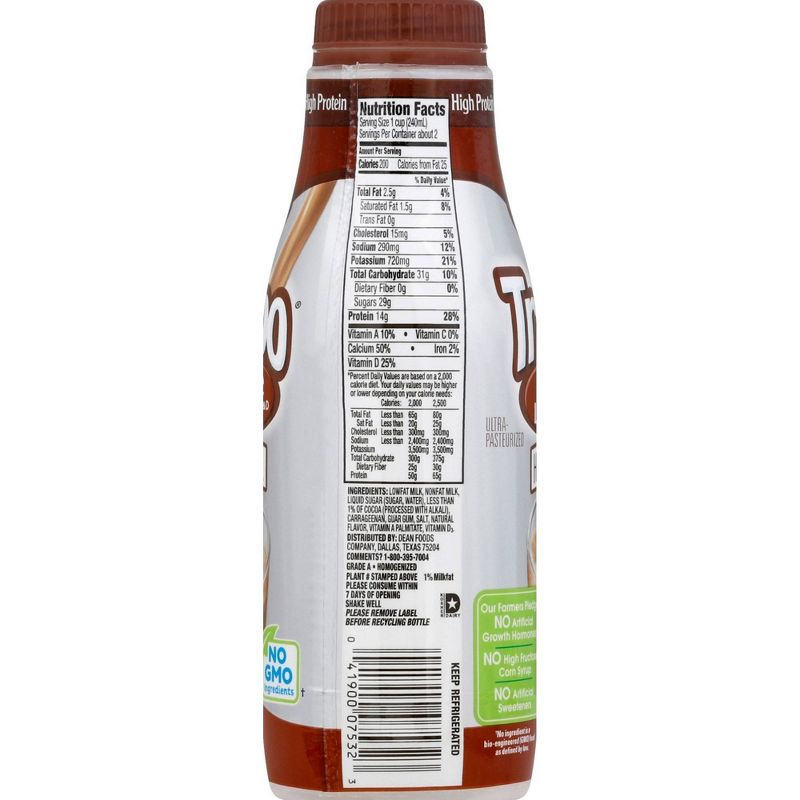 TruMoo Protein Plus Chocolate Milk - 14 fl oz, 2 of 5