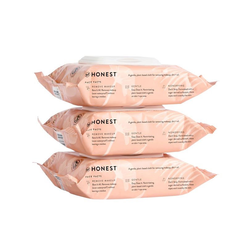 Honest Beauty Makeup Remover Wipes, 1 of 10
