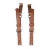 Allegra K Womens Vintage PU Leather Y Back Suspenders Adjustable Holes Belts - 3 of 4