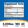 Nutricost Pumpkin Seed Oil (3,000mg) 180 Softgels - GMO-Free, Gluten-Free, Dietary Supplement, 60 Servings - 2 of 4