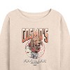 Women's - Marvel - Guardians of the Galaxy Cosmos Puppy Training Lightweight French Terry Wide Neck Long Sleeve Shirt - 2 of 4