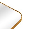 Spassway Bathroom Vanity Mirrors Black/Gold/Silver Rectangular Wall Mounted Beveled Glass Modern Decorative Mirror for Bathroom Bedroom Living Room - 4 of 4