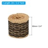 Unique Bargains Soft Wrapping Decoration Burlap Fabric Ribbon Lace Roll 2 Pcs - 2 of 4