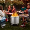 Smokeless Fire Pit for Outside, 16.5" Stainless Steel Fire Pit with Air Switch, Portable Fire Pit, Outdoor Firepit for Camping, Garden, Patio - 2 of 4