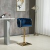 2PC Bar Stool For Sale,Vintage Bar Stools With Back And Footrest,Counter Height Bar Stool,Counter Height Dining Chairs-Cuddlewood - 2 of 4