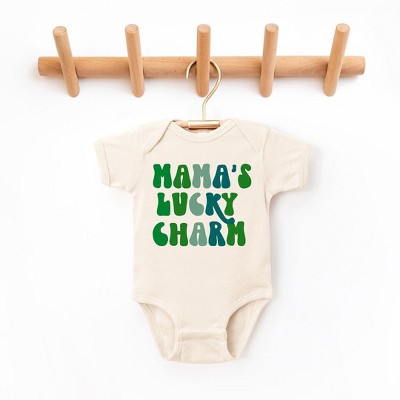 The Juniper Shop Mama's Lucky Charm Baby Bodysuit