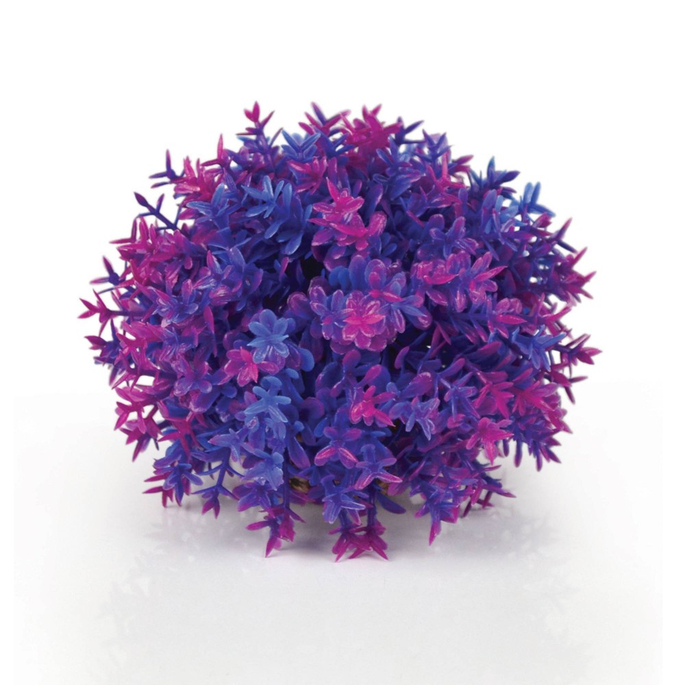 Photos - Aquarium Decoration BiOrb Flower Ball Aquarium Artificial Plants - Purple 