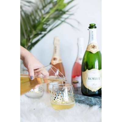 Korbel Brut Ros&#233; Champagne - 750ml Bottle