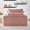 Kumasinova 51" Compact Modern Sofa with 2 Pillows and Backrest, Versatile for Small Spaces, Minimalist Flexible Couches for Living Room, Bedroom - 4 of 4