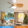 Sofucor 23'' Ceiling Fan with Light and 3 Reversible Blades 6 Speeds - 2 of 4