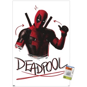 Trends International Marvel Deadpool Legacy - Thumbs up Unframed Wall Poster Prints - 1 of 4
