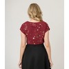 Unique Vintage Women's Twill Sleeveless Blouse - 3 of 4