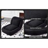 Folding Sofa Chair with 5 Adjustable Positions, Plush Floor Lounge Chair for Gaming, Meditation, Relaxation, and More - 2 of 4