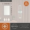 VAXCEL Aline 1 Light LED Polished Nickel Contemporary Flush Wall Sconce - 4 of 4