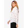 Jessica London Women's Plus Size Wrinkle-Free Stretch Poplin Shirt - 4 of 4