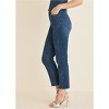 VENUS Womens Lace Print Straight Jeans - 4 of 4