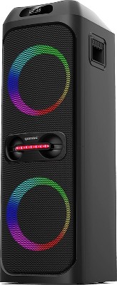 Gemini Bluetooth Speaker System w/ LED Party Lighting