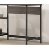 NicBex Open Design Gaming Desk Modern Home Office Desks with 4 Storage Shelves for Office, Study - 3 of 4