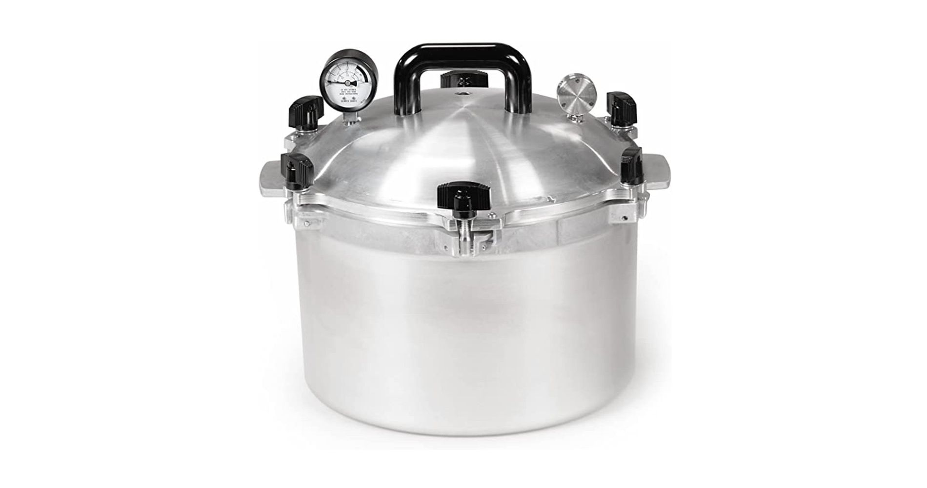 All American Pressure Cooker Canner for Home Stovetop Canning, USA Made for Gas or Electric Stoves, 15.5 quarts