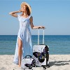 World Traveler Butterfly 2-piece Hardside Carry-on Spinner Luggage Set - 2 of 4