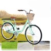 VisioGear 26 Inch Folding Lady Bike, Single Speed, Compact Design for Easy Storage and Commuting, Green, 66.93"*25.2"*40.95" - 2 of 4