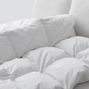 Peace Nest All Season Goose Feather Down Duvet Insert with 233TC Cotton Cover, Twin - 4 of 4