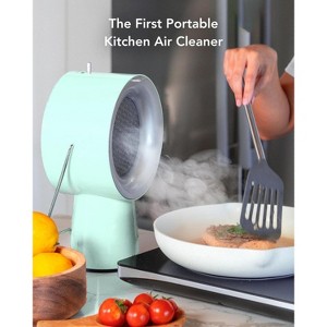 AirHood Wireless| Portable Kitchen Air Cleaner with Activated Charcoal Filter & Stainless-steel Oil Filter, Wireless - 1 of 4