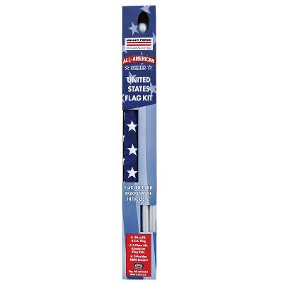 Valley Forge American Flag Kit 36 In. H X 60 In. W Model No. Sstint-am6 ...