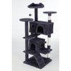 DOMETOUR 54 Inch Multi-functional Cat Tree House Cat Climbing Frame Lounge and Recreation Area Detachable Toy for Kitten - 4 of 4