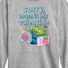 Boys' - Toy Story - Sorry Mom My Valentine Long Sleeve Graphic T-Shirt - 2 of 4