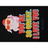 Friends You're so Great I Love You Men's Black Long Sleeve Shirt - 2 of 3