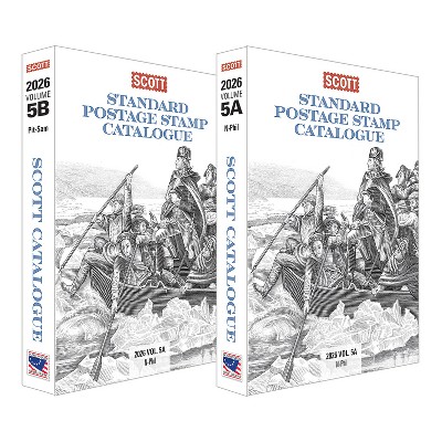 2026 Scott Stamp Postage Catalogue Volume 5: Cover Countries N-Sam (2 Copy Set) - (Scott Stamp Postage Catalogues) 182nd Edition (Paperback)