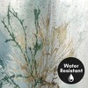 Americanflat 71" x 74" Shower Curtain, Green Coral II by PI Creative Art - 3 of 4