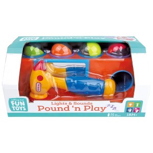 Nothing But Fun Toys: Lights & Sounds Pound N' Play, Ball Hammering Toy Bench - 1 of 4