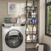 Over The Door Pantry Organizer Pantry Organization and Storage Easy to Install Spice Rack Shelves for Pantry Kitchen Bathroom and Cabinet Door - 4 of 4