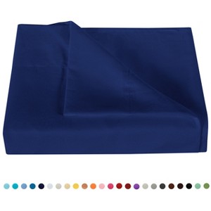 Brushed Microfiber Flat Sheet Only, Super Soft Hotel Quality Top Sheet - NTBAY - 1 of 4
