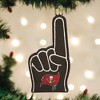 Old World Christmas Blown Glass Ornament for Christmas Tree, Tampa Bay Buccaneers Foam Finger - 2 of 4