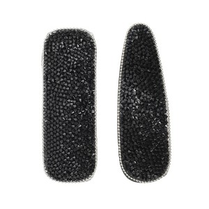 Unique Bargains Elegant Rhinestone Hair Clips 2 Pcs - 1 of 4