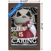 Trends International The Nightmare Before Christmas - Distorted Caring Framed Wall Poster Prints - 3 of 4