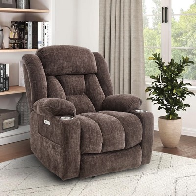 GlasFlength Accent Chairs Modern with Comfortable Seating for Living Room or Lounge Area Brown,40”*36.2”*43.7"
