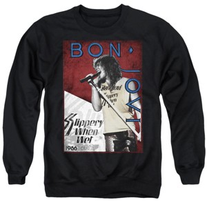 Bon Jovi 86 Tour Adult Crewneck Sweatshirt - 1 of 4